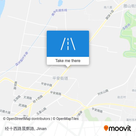经十西路晨辉路 map