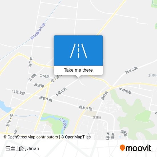 玉皇山路 map