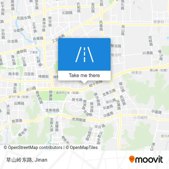 草山岭东路 map