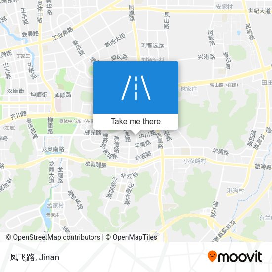 凤飞路 map