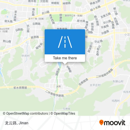 龙云路 map
