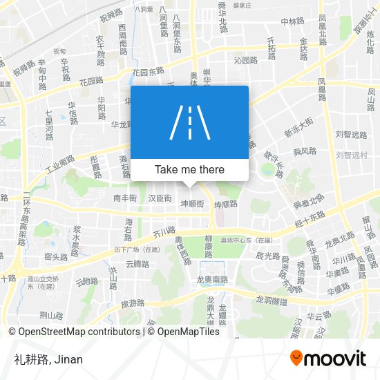 礼耕路 map