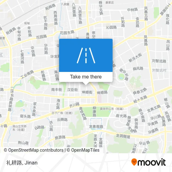 礼耕路 map