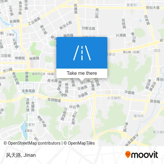 风天路 map