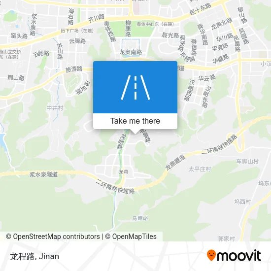 龙程路 map