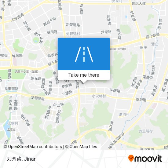 凤园路 map
