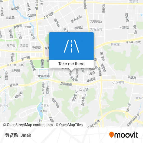 舜贤路 map