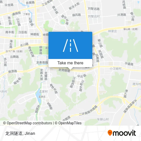 龙洞隧道 map