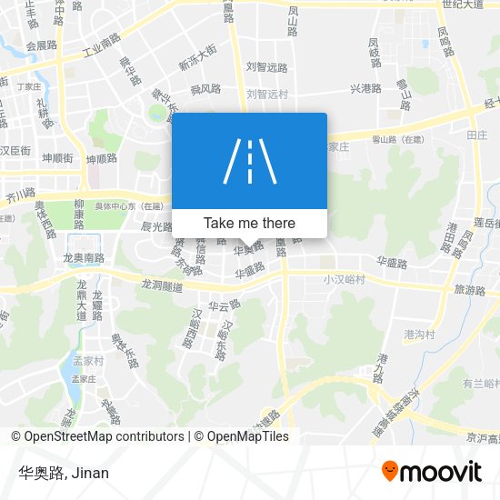 华奥路 map