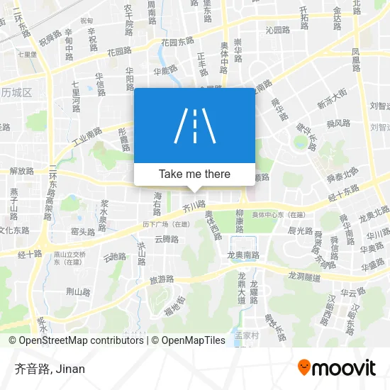 齐音路 map