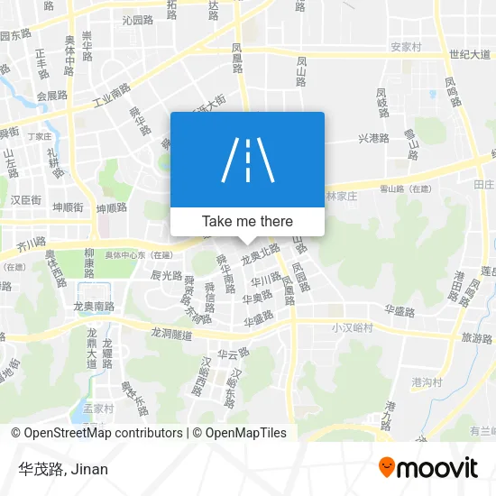 华茂路 map