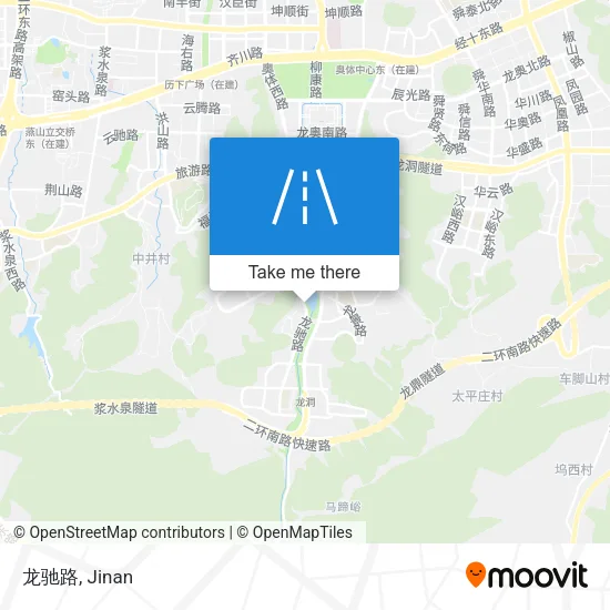 龙驰路 map