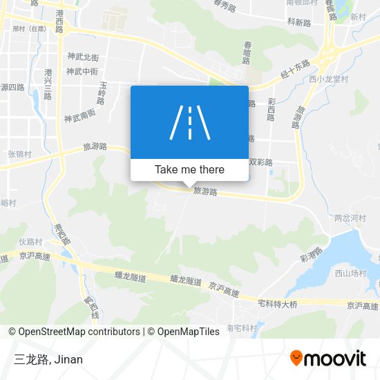 三龙路 map