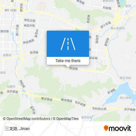 三龙路 map