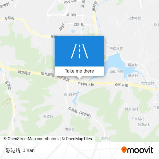 彩港路 map