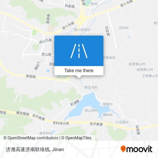 济潍高速济南联络线 map