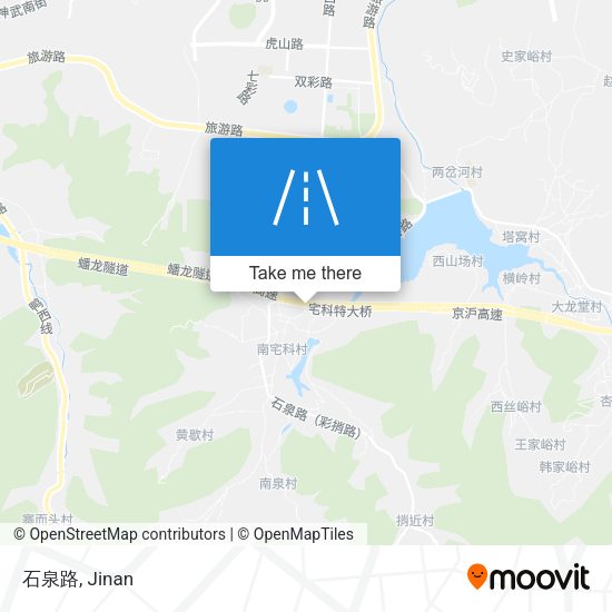 石泉路 map