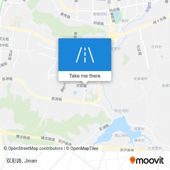 双彩路 map