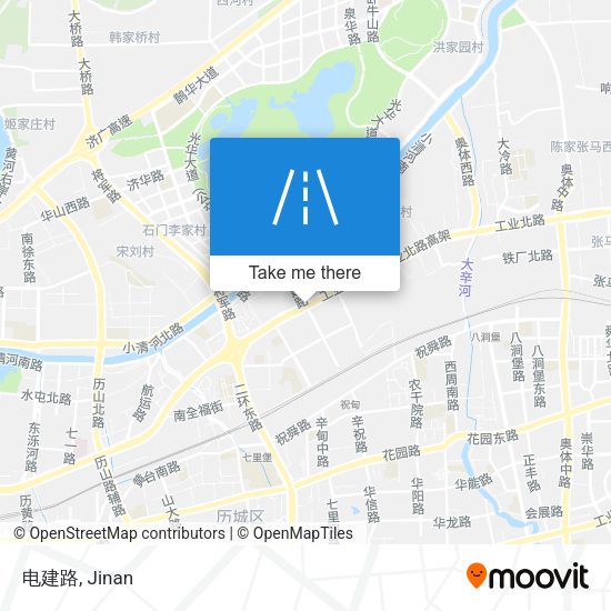 电建路 map