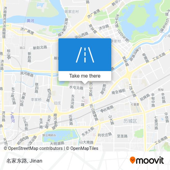 名家东路 map
