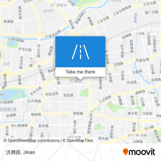 洪腾路 map