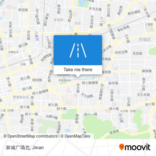 泉城广场北 map