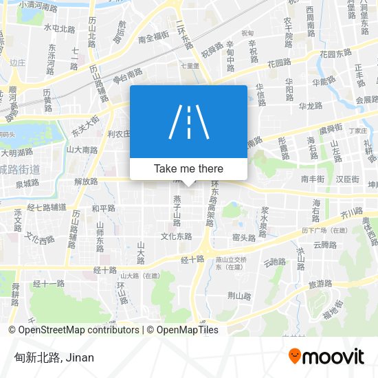 甸新北路 map
