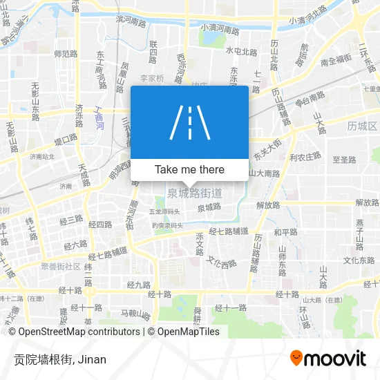 贡院墙根街 map