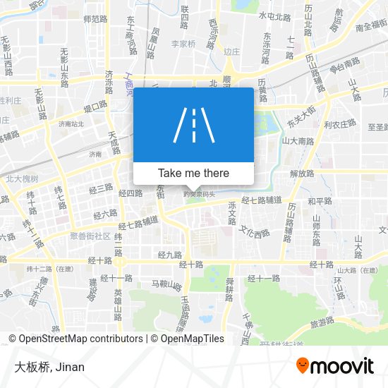 大板桥 map