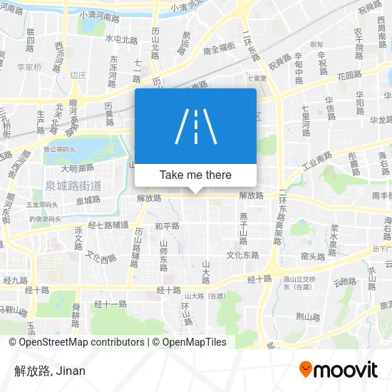 解放路 map
