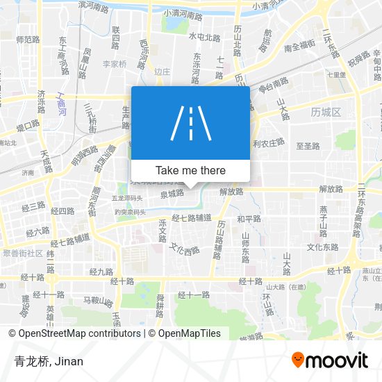 青龙桥 map