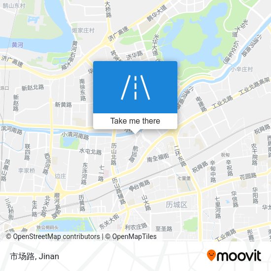 市场路 map