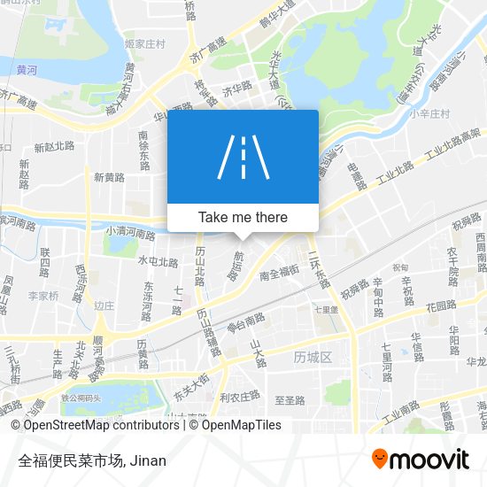 全福便民菜市场 map
