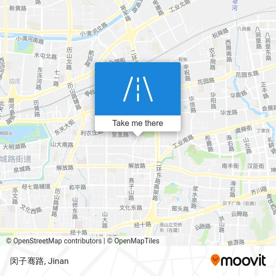 闵子骞路 map