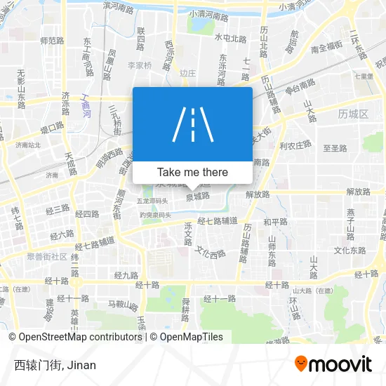 西辕门街 map