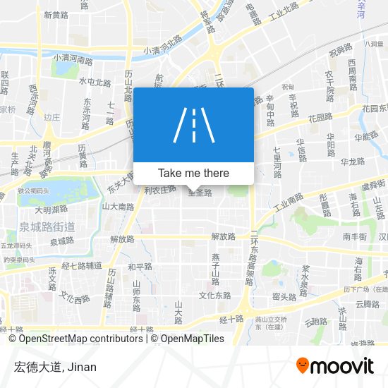 宏德大道 map
