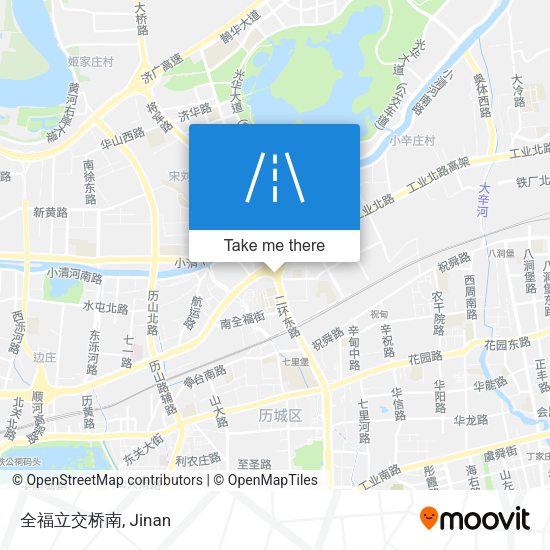 全福立交桥南 map