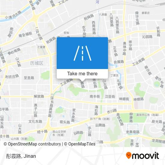 彤霞路 map