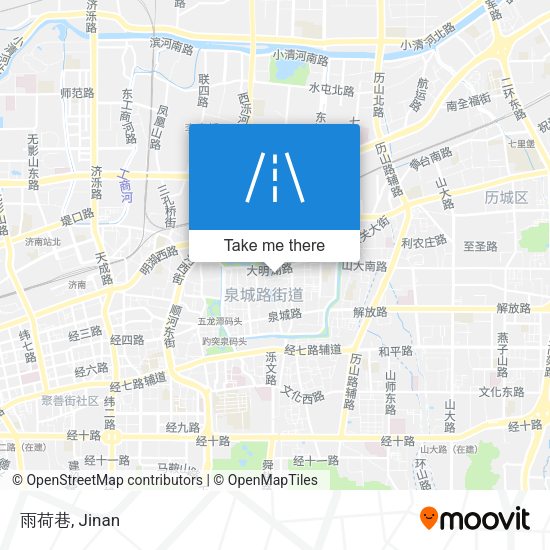 雨荷巷 map