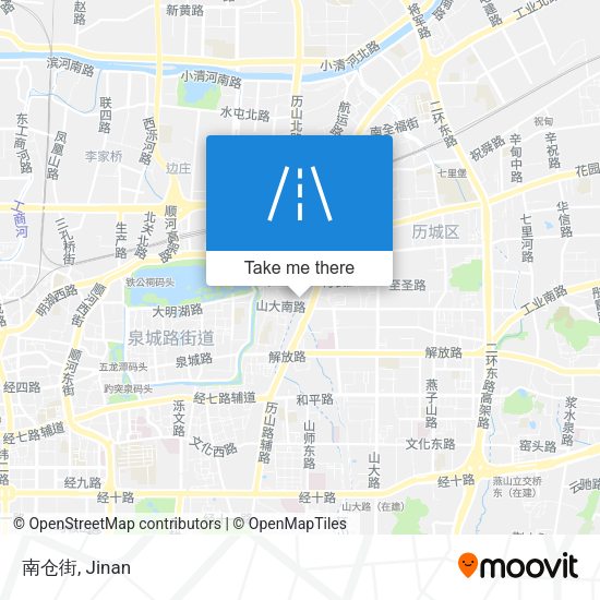 南仓街 map