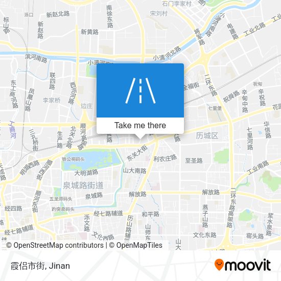 霞侣市街 map