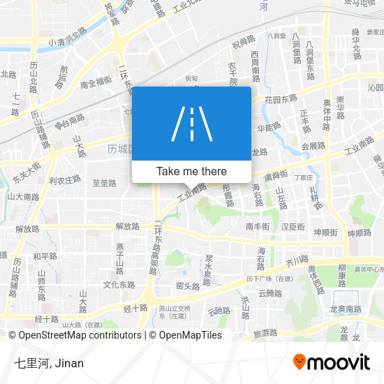 七里河 map