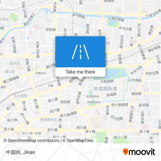 中园街 map