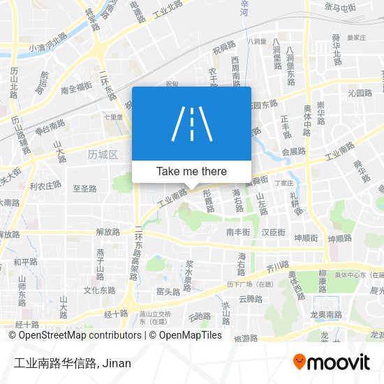 工业南路华信路 map