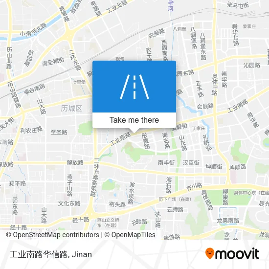 工业南路华信路 map