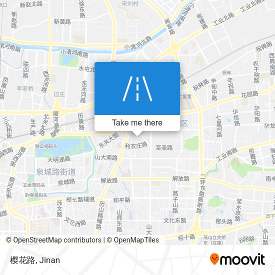 樱花路 map