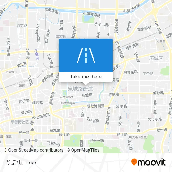 院后街 map