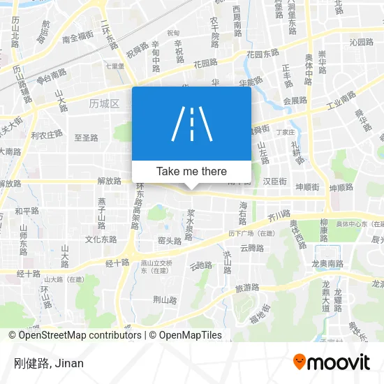 刚健路 map