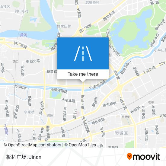 板桥广场 map