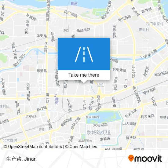 生产路 map